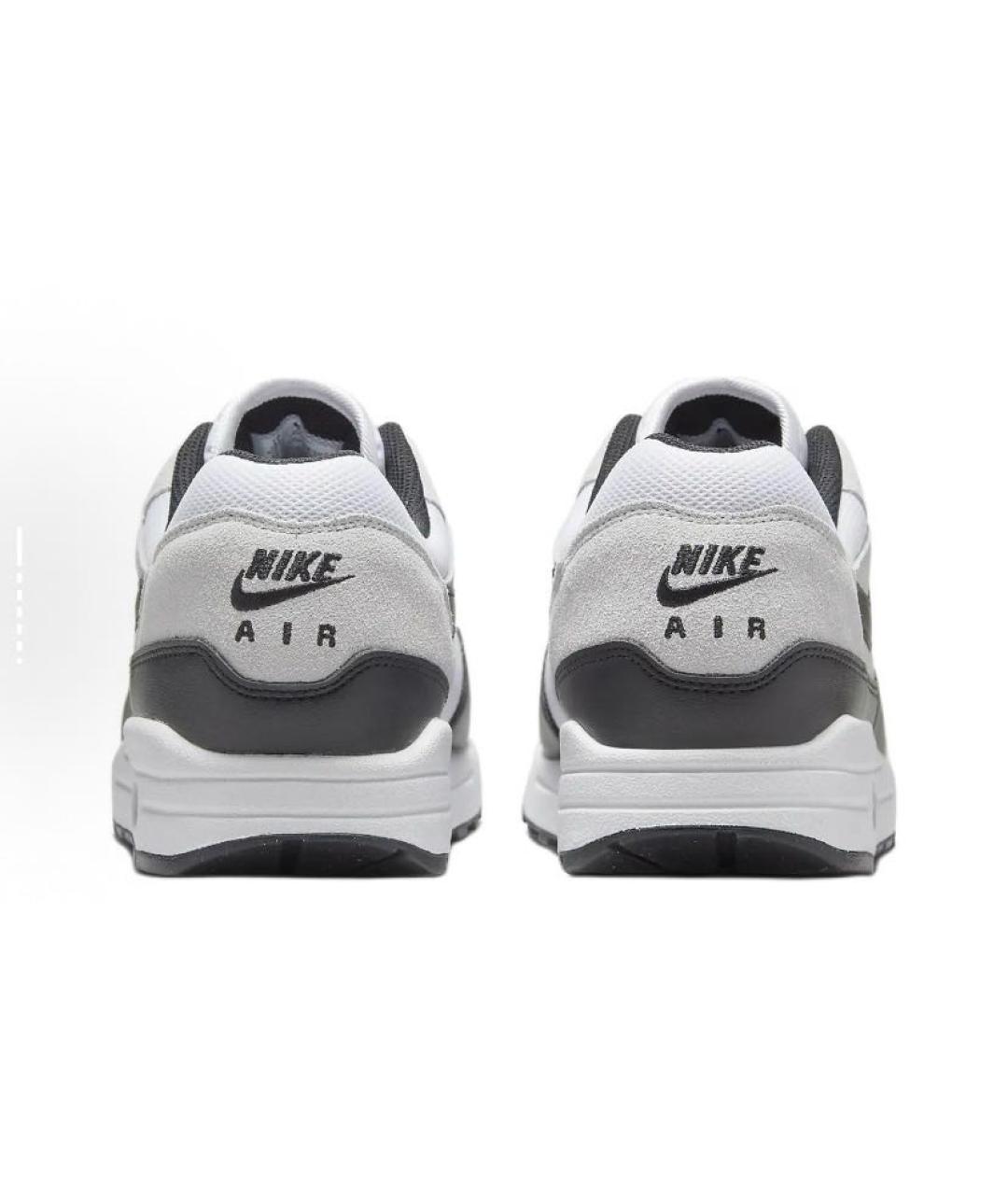 NIKE Серые текстильные низкие кроссовки / кеды, фото 5