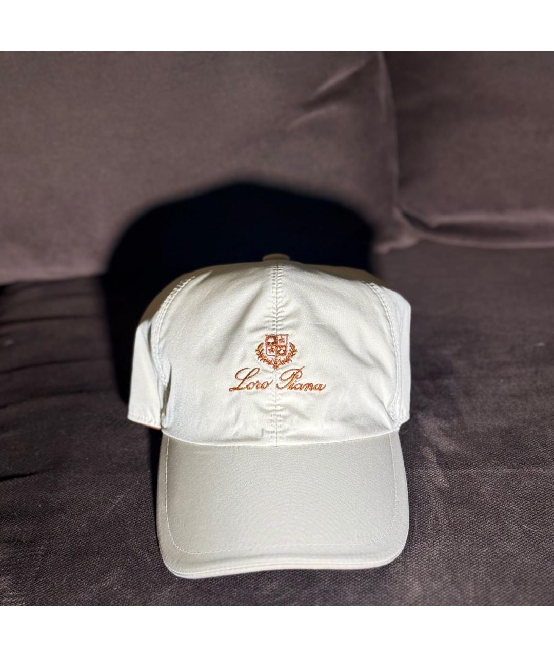 LORO PIANA Бежевая кепка/бейсболка, фото 6