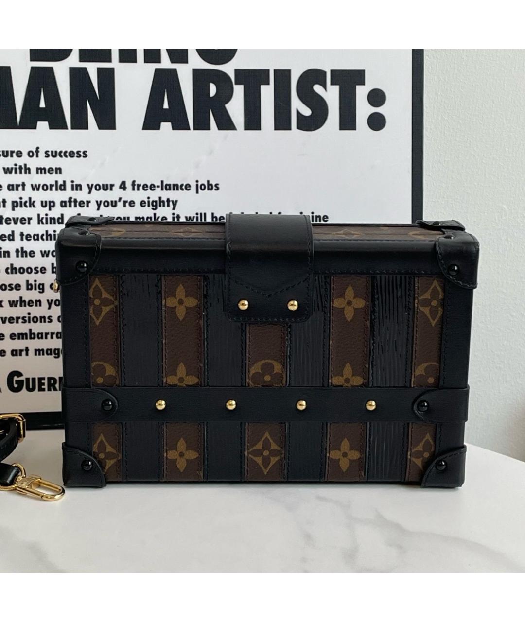 LOUIS VUITTON Черная сумка через плечо, фото 2