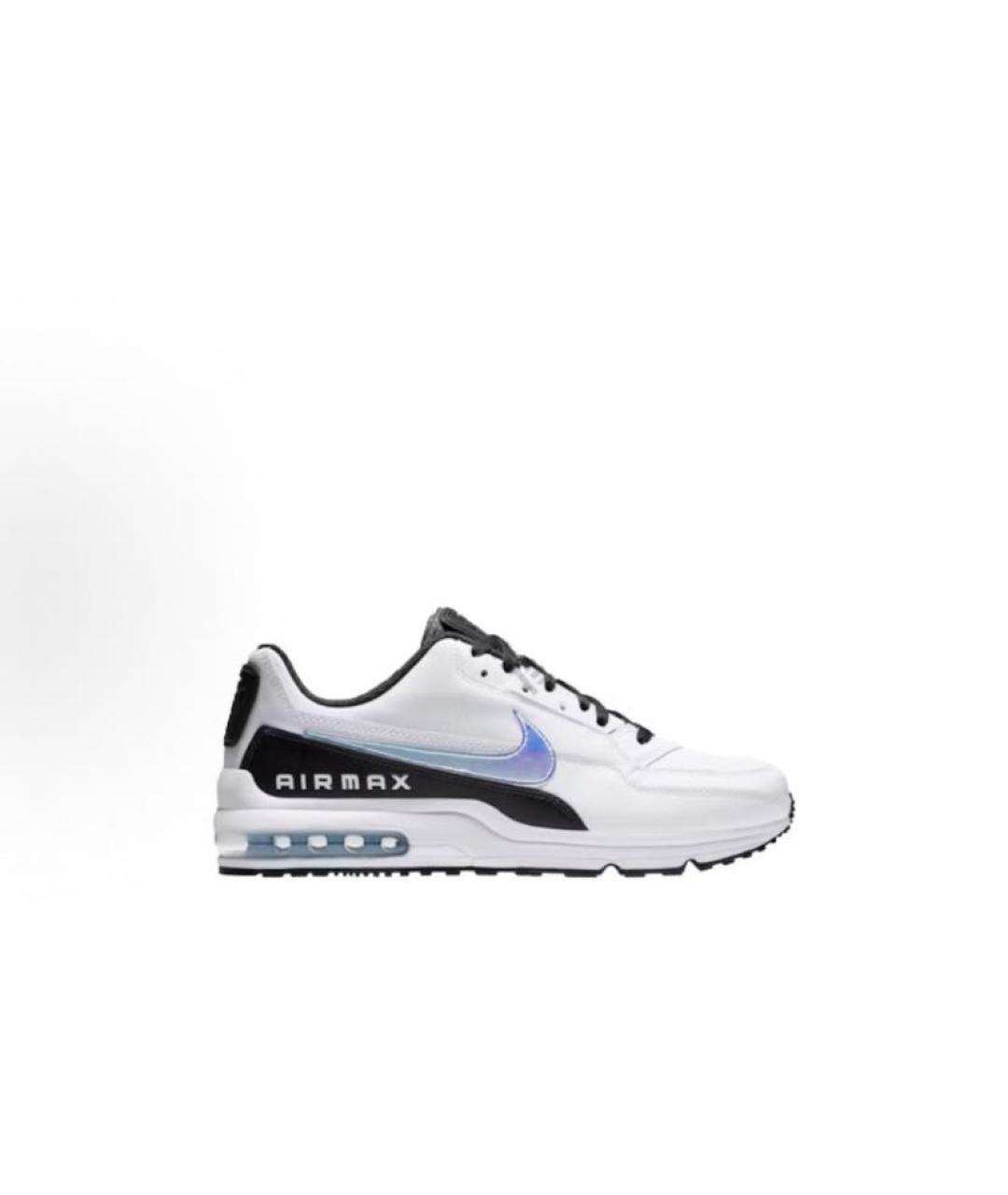 NIKE Белые кожаные низкие кроссовки / кеды, фото 5