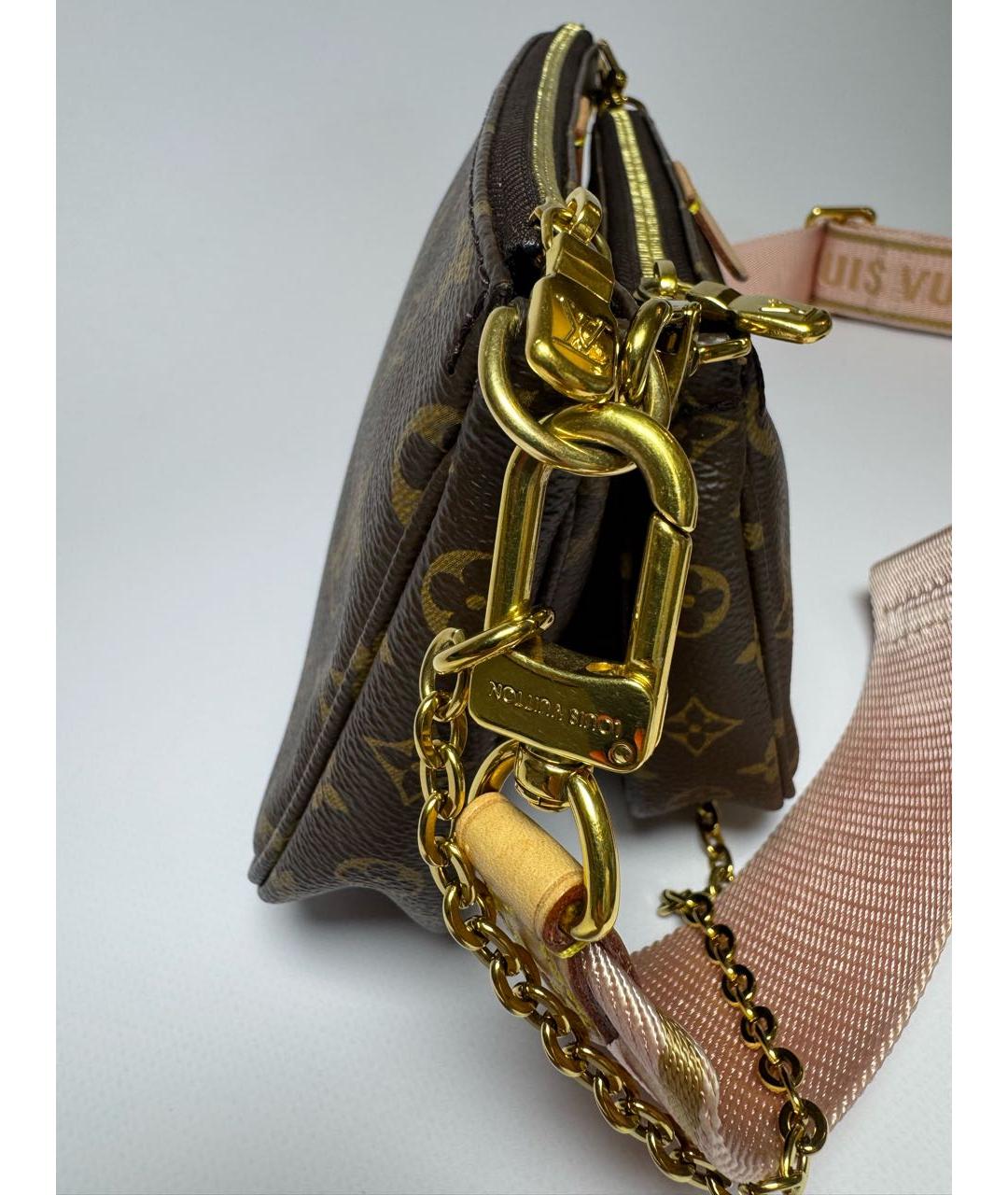 LOUIS VUITTON Коричневая сумка через плечо, фото 7