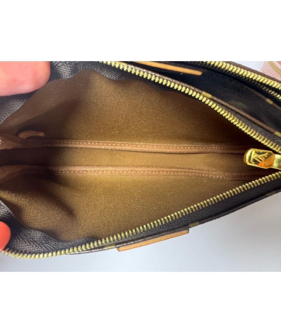 LOUIS VUITTON Коричневая сумка через плечо, фото 4