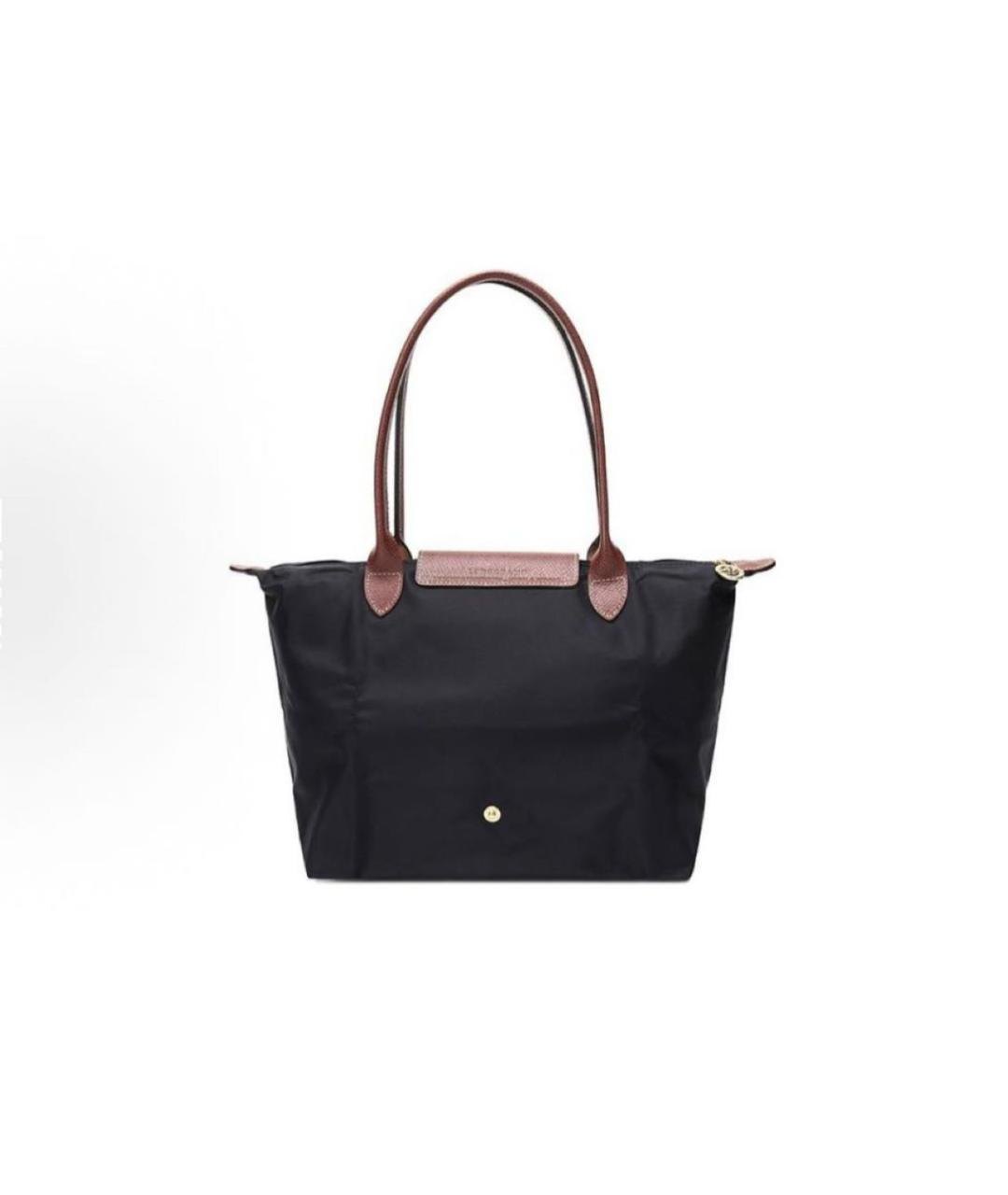 LONGCHAMP Черная сумка тоут, фото 3