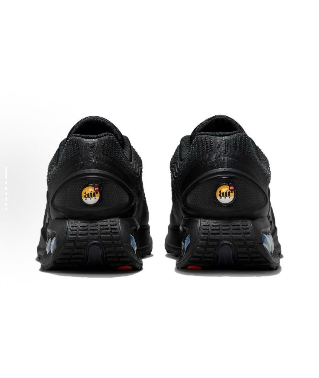 NIKE Черные текстильные низкие кроссовки / кеды, фото 5