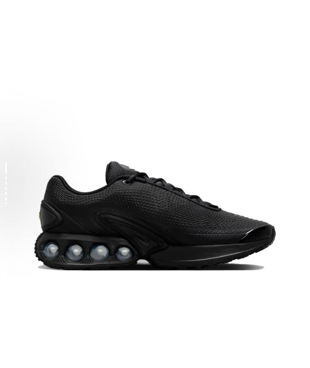NIKE Черные текстильные низкие кроссовки / кеды, фото 7