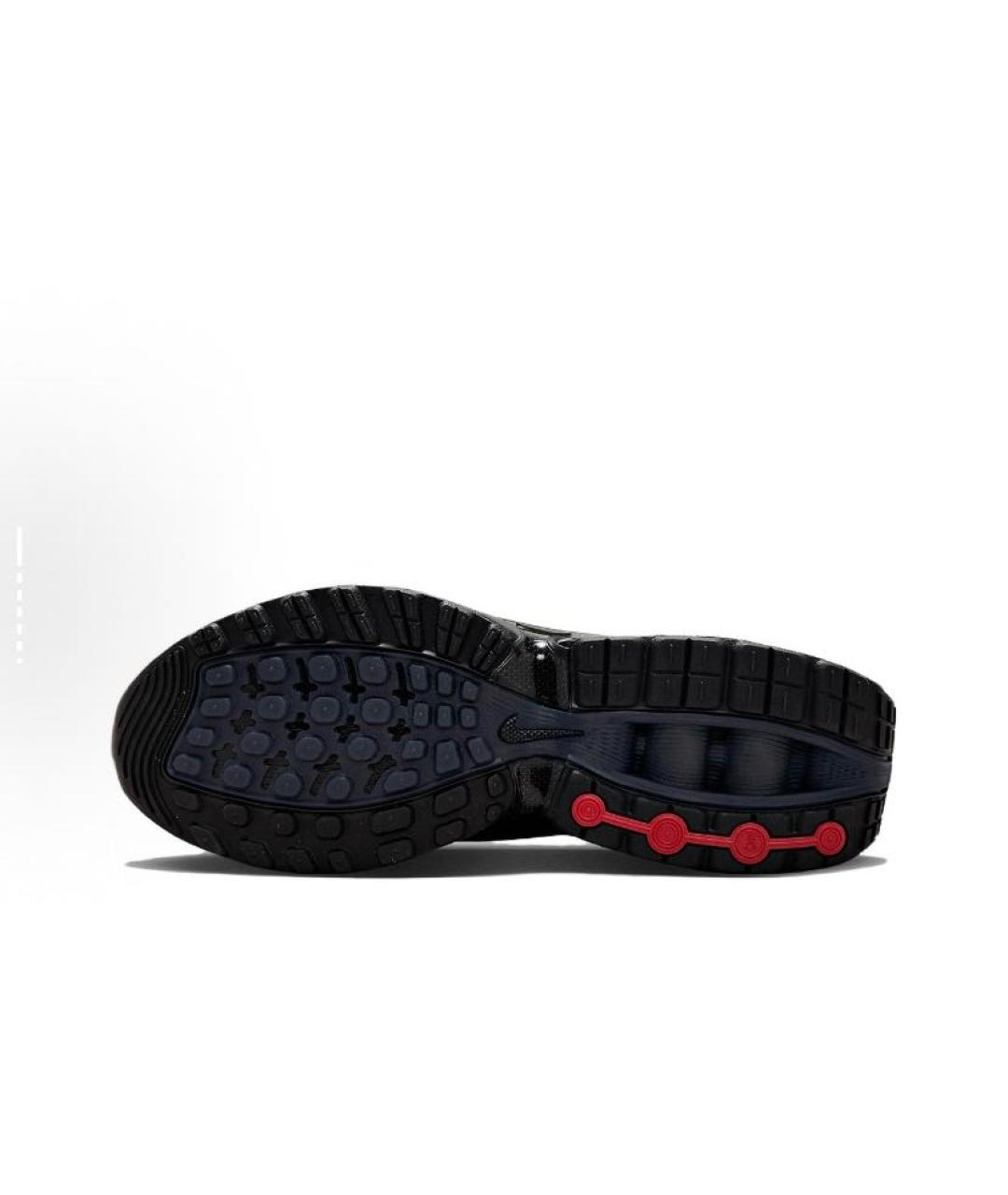 NIKE Черные текстильные низкие кроссовки / кеды, фото 6