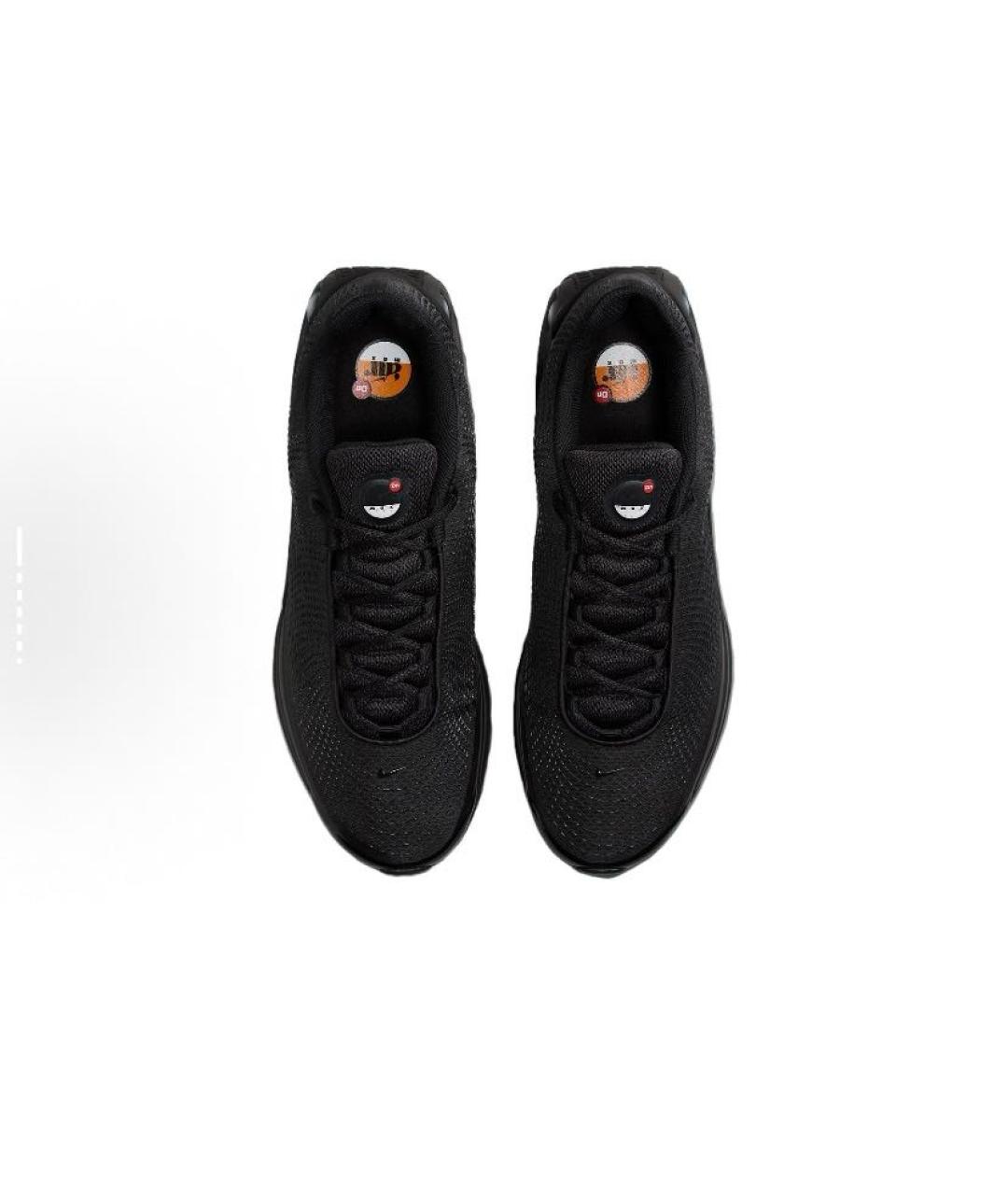NIKE Черные текстильные низкие кроссовки / кеды, фото 4