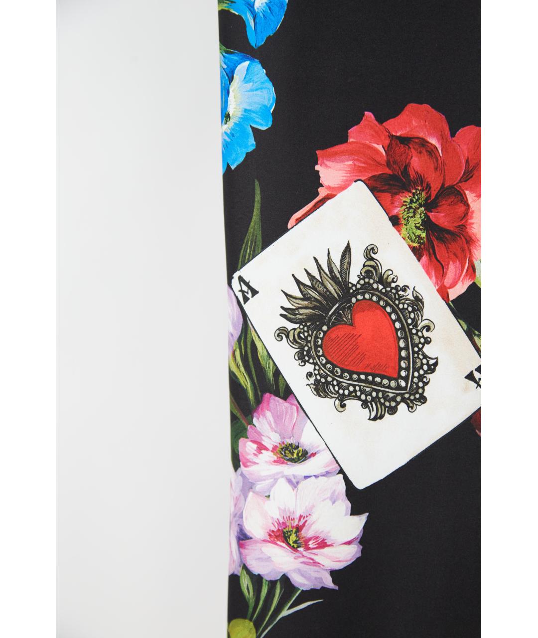 DOLCE&GABBANA Мульти полиамидовые леггинсы и велосипедки, фото 3