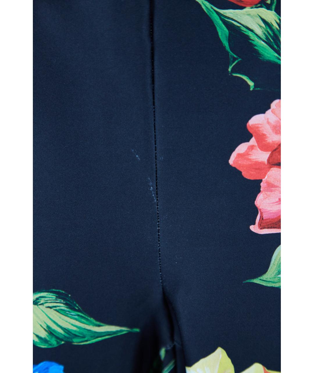 DOLCE&GABBANA Мульти полиамидовые леггинсы и велосипедки, фото 6