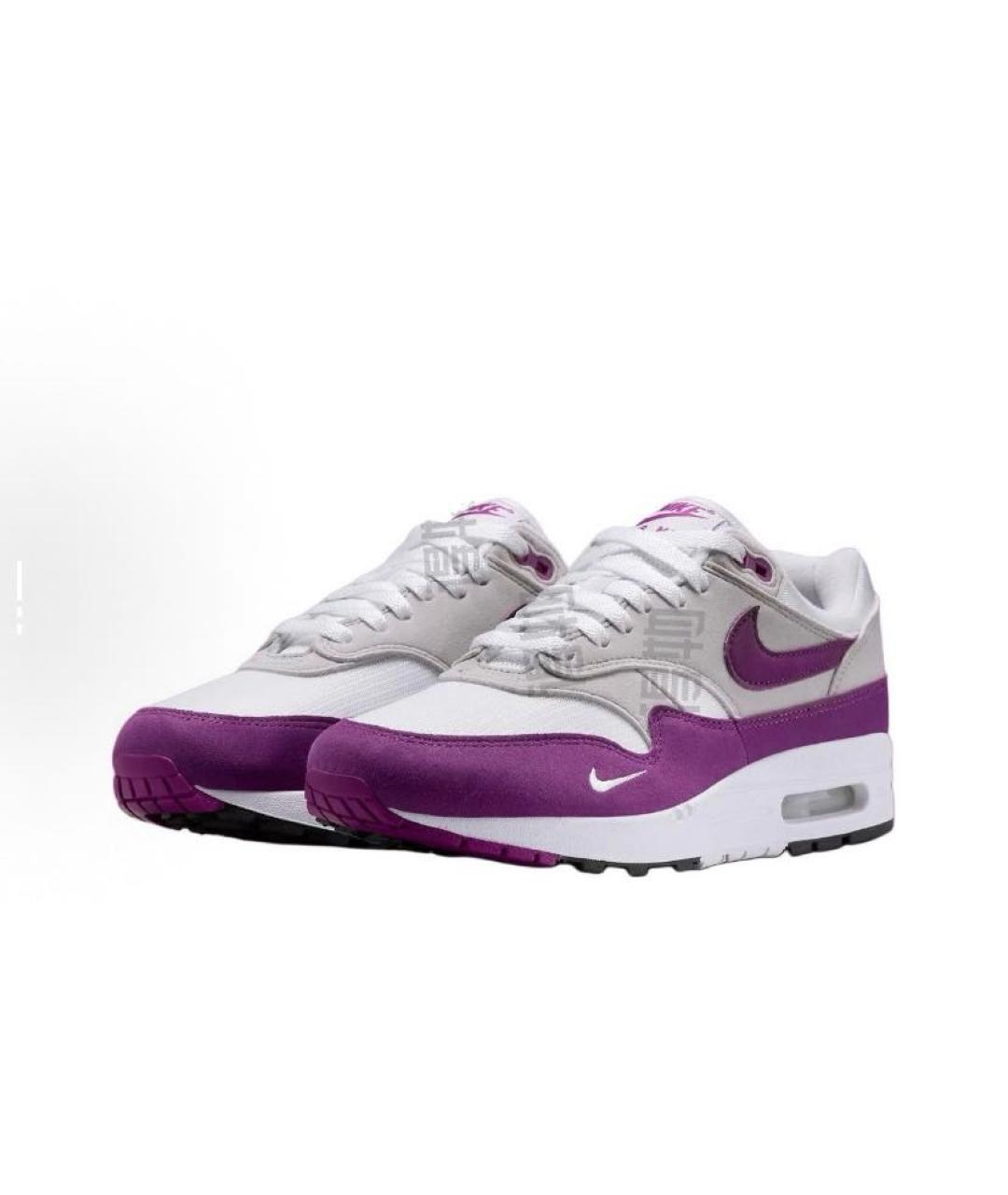 NIKE Фиолетовые текстильные низкие кроссовки / кеды, фото 2