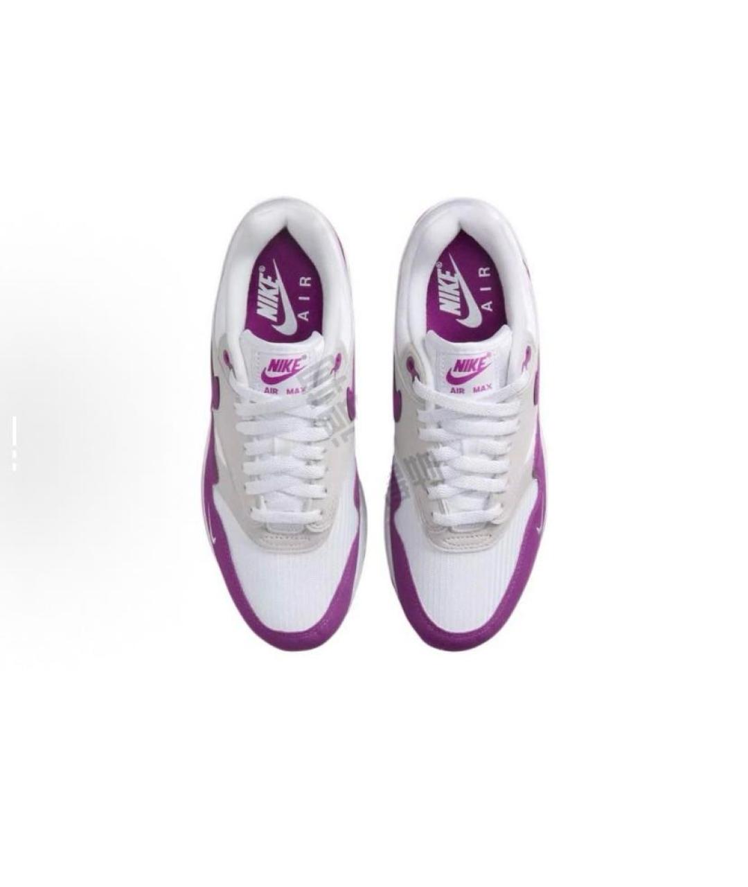 NIKE Фиолетовые текстильные низкие кроссовки / кеды, фото 3