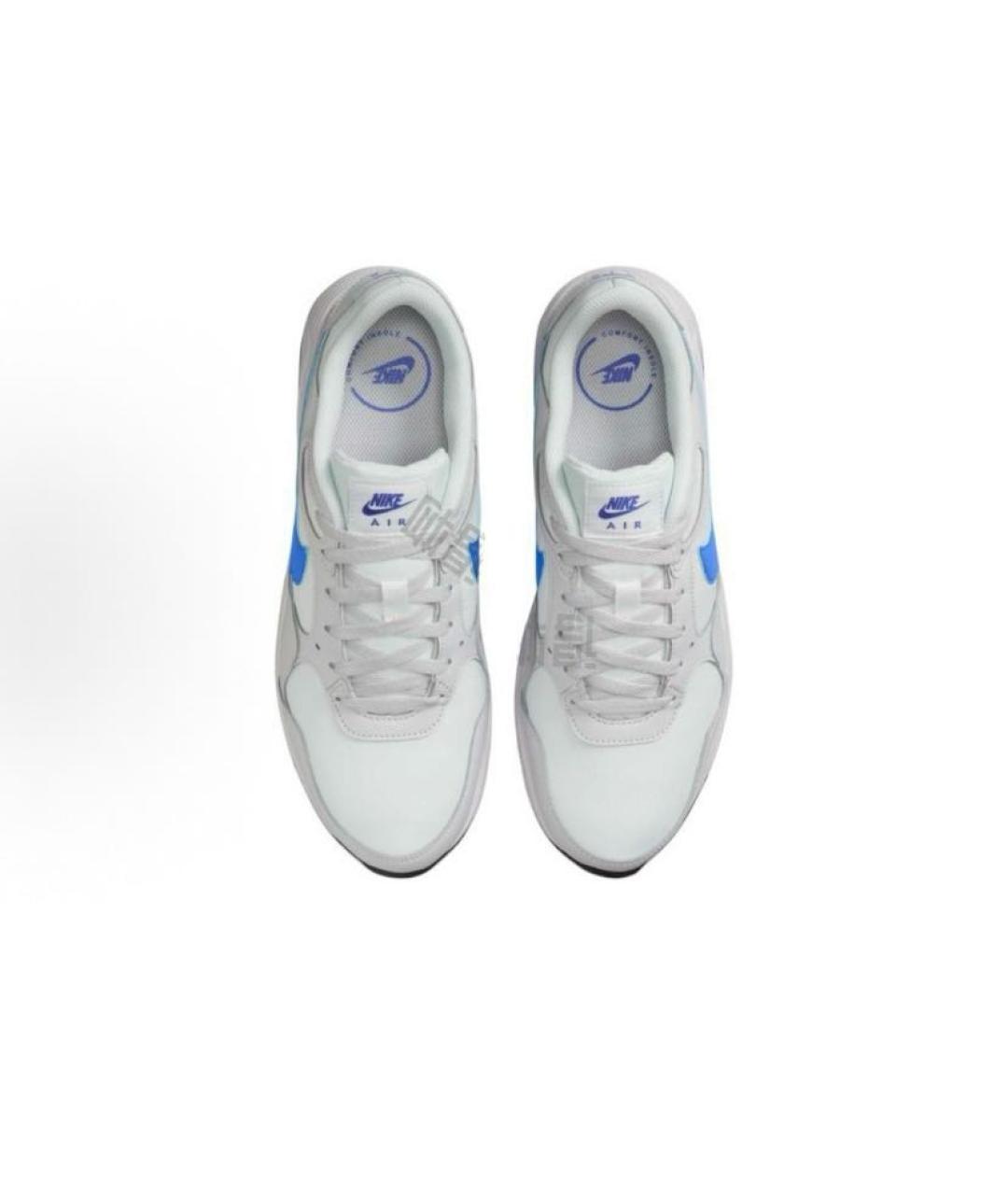 NIKE Серые текстильные низкие кроссовки / кеды, фото 3