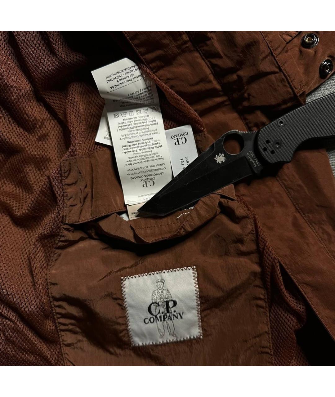 CP COMPANY Коричневая куртка, фото 5