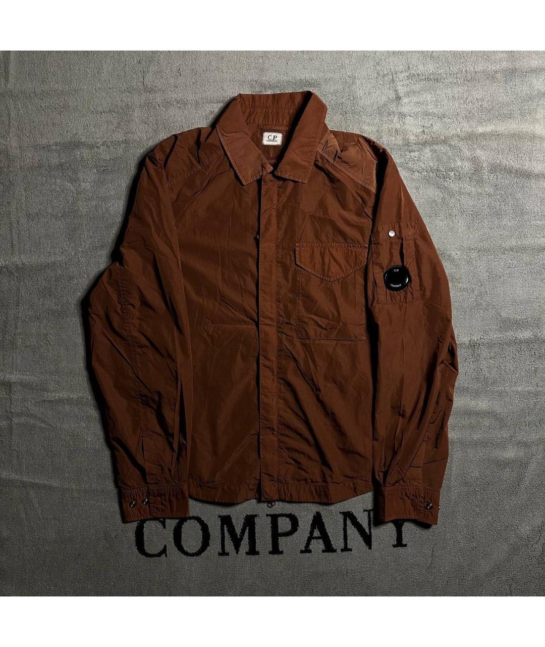 CP COMPANY Коричневая куртка, фото 7