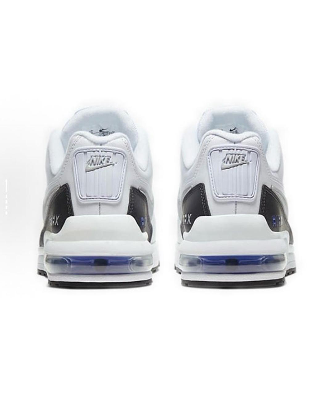 NIKE Белые текстильные низкие кроссовки / кеды, фото 4