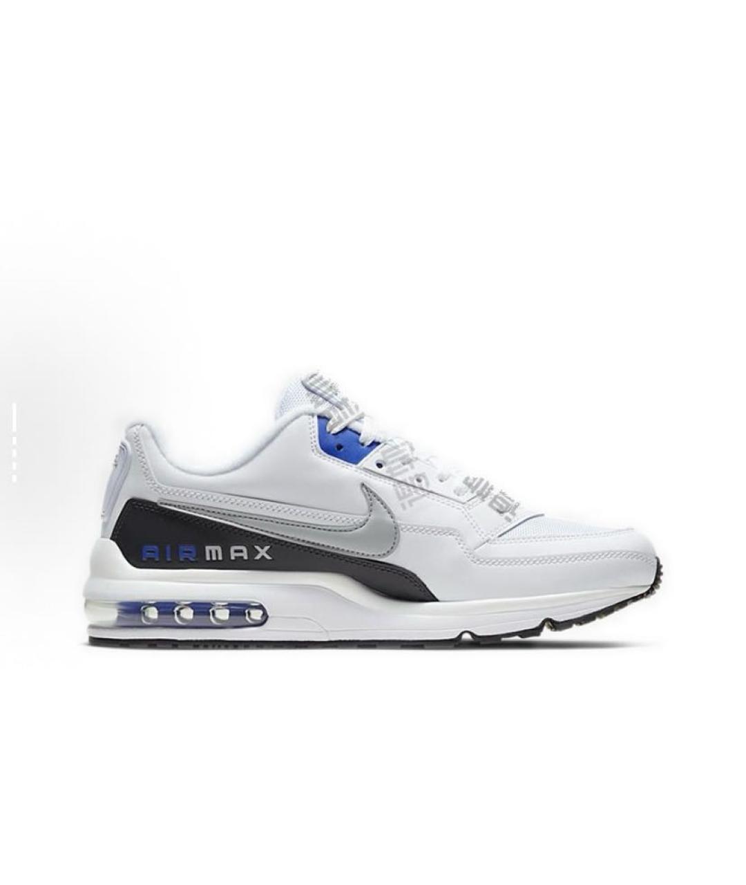 NIKE Белые текстильные низкие кроссовки / кеды, фото 7