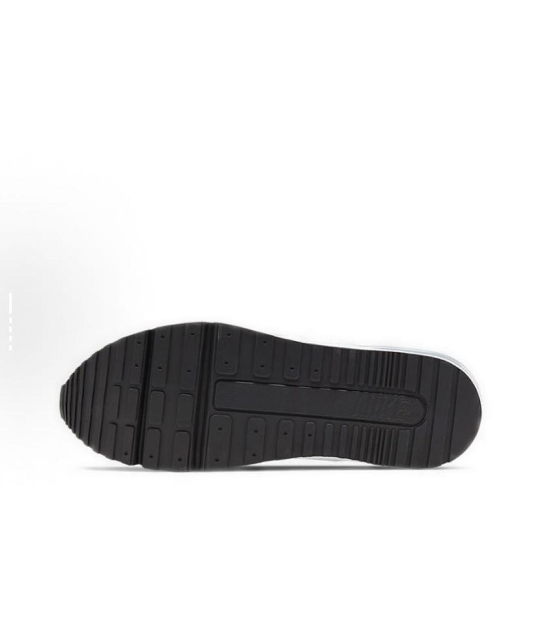 NIKE Белые текстильные низкие кроссовки / кеды, фото 6