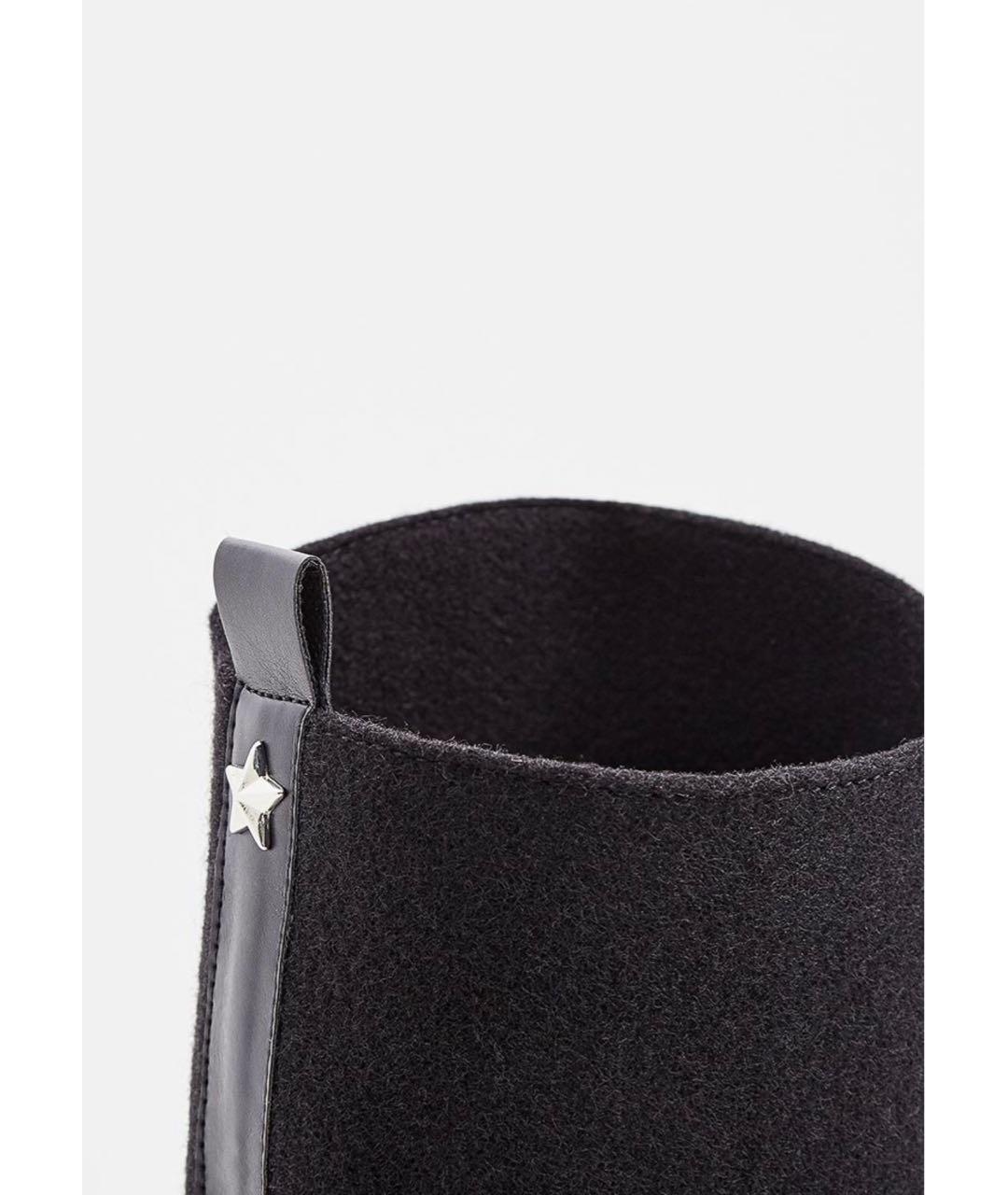 TRUSSARDI JEANS Черные сапоги, фото 5