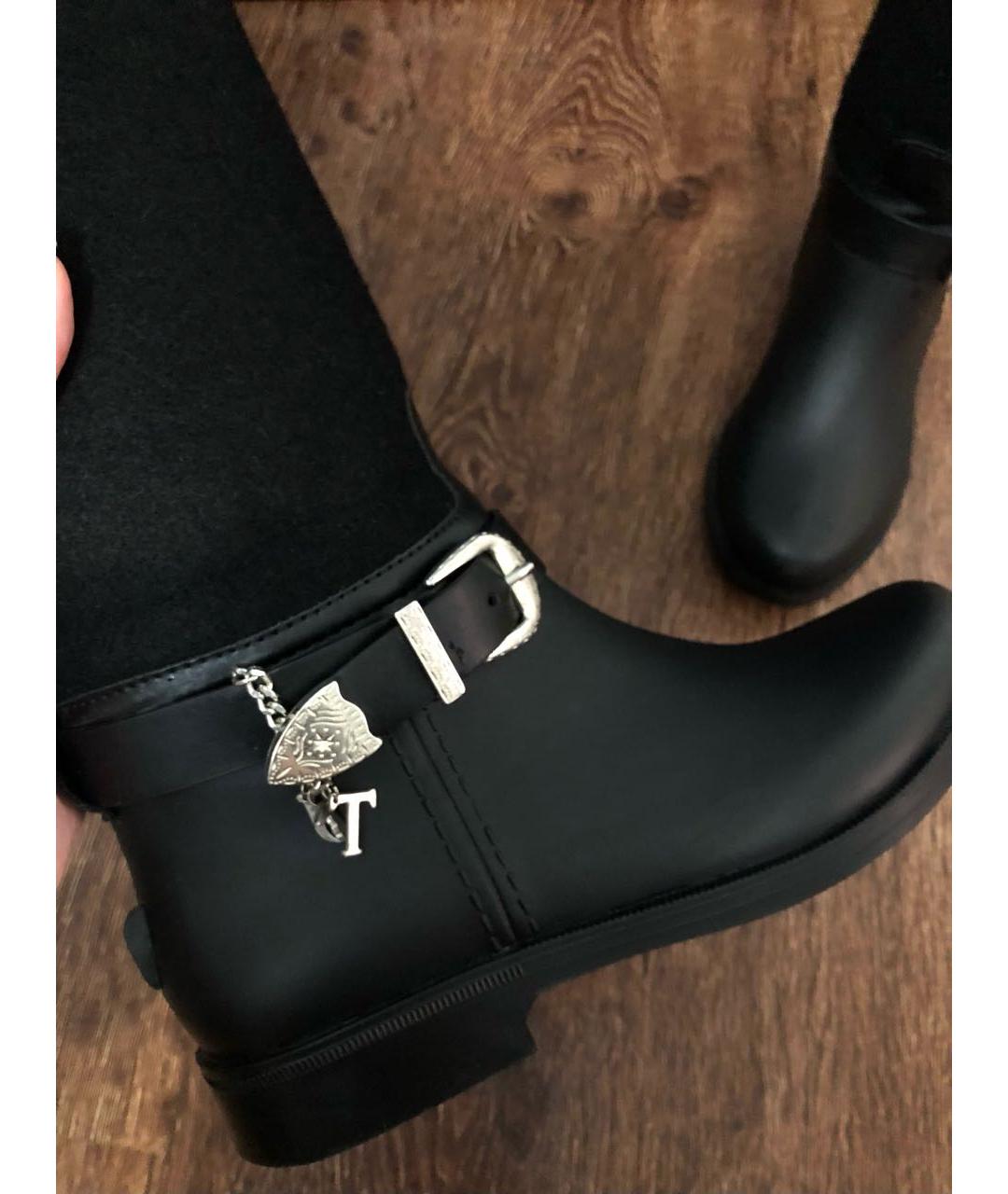TRUSSARDI JEANS Черные сапоги, фото 7