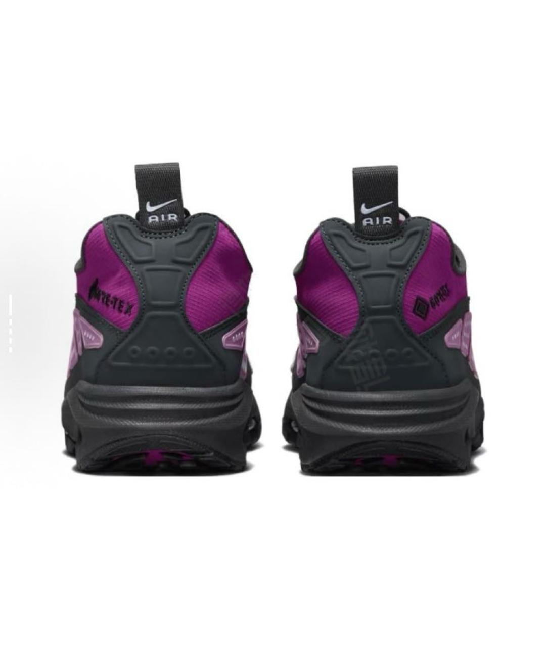 NIKE Фиолетовые текстильные низкие кроссовки / кеды, фото 4