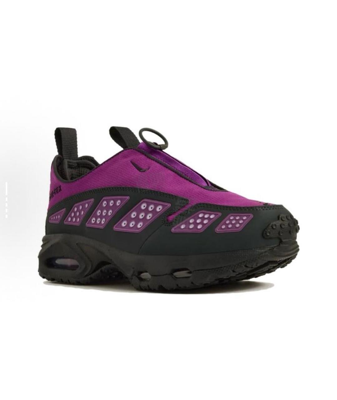 NIKE Фиолетовые текстильные низкие кроссовки / кеды, фото 3