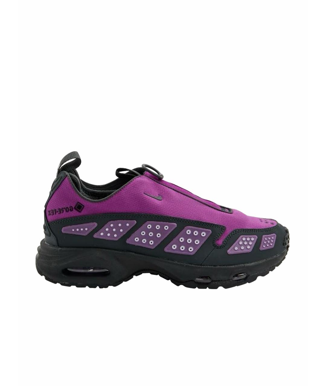 NIKE Фиолетовые текстильные низкие кроссовки / кеды, фото 1