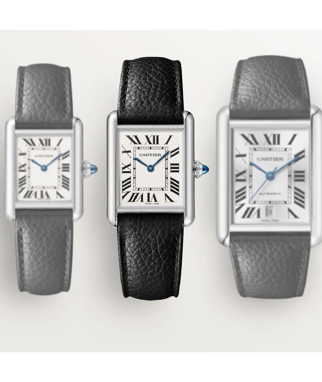CARTIER Белые часы, фото 4