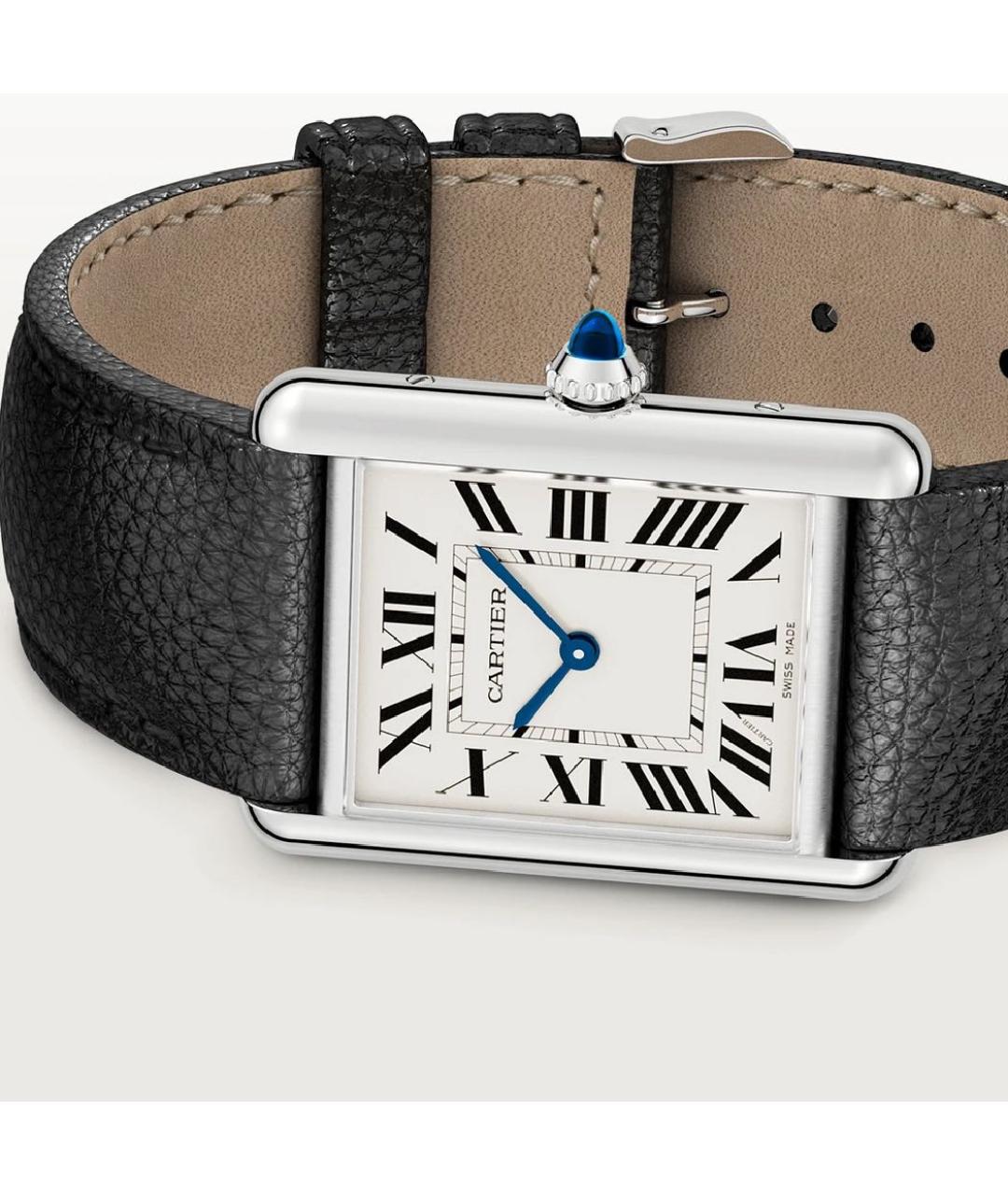 CARTIER Белые часы, фото 3