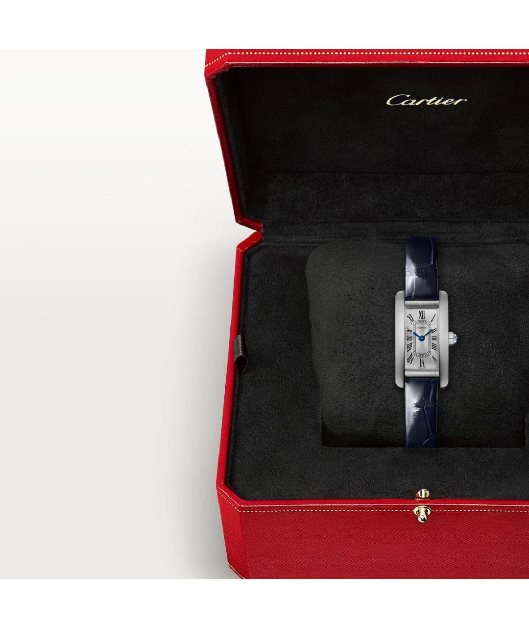 CARTIER Белые часы, фото 4