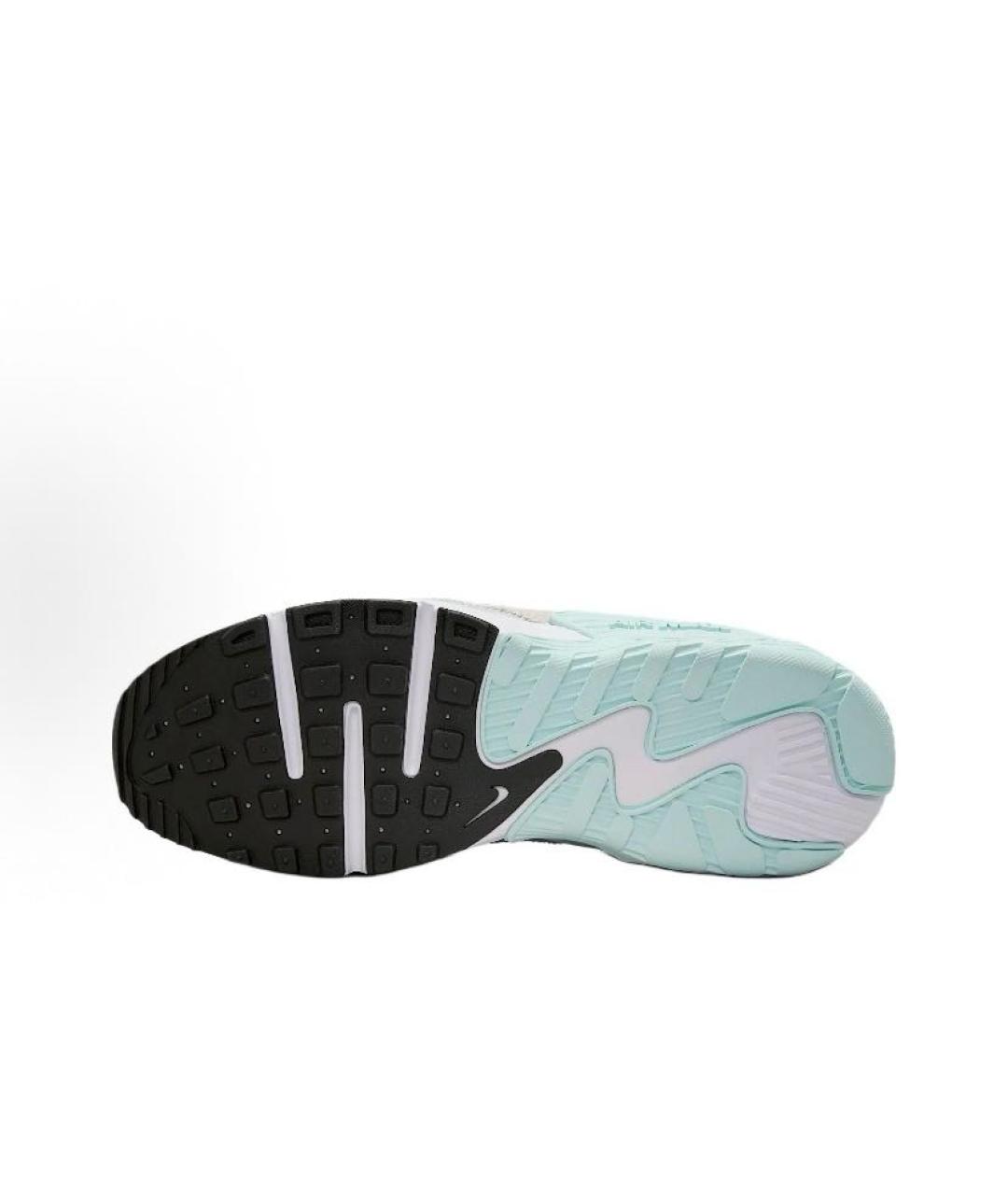 NIKE Белые текстильные низкие кроссовки / кеды, фото 6