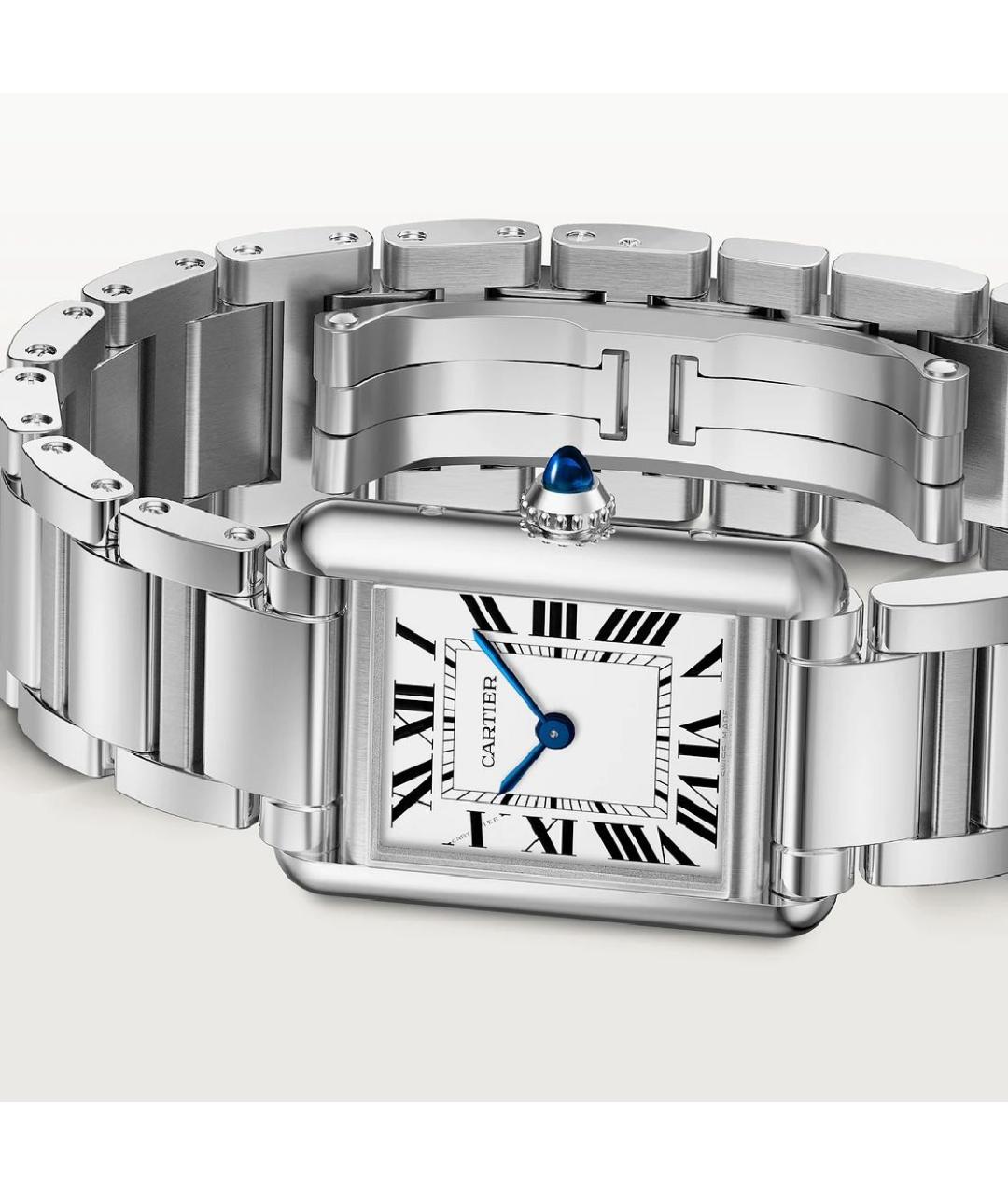 CARTIER Серебряные часы, фото 3