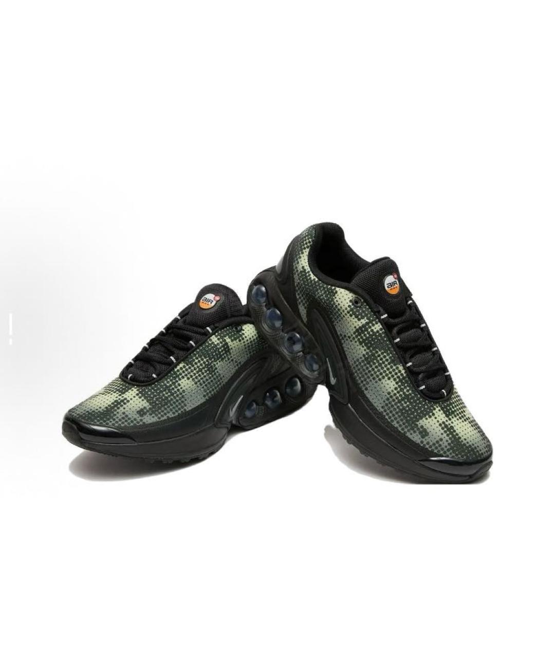 NIKE Черные текстильные низкие кроссовки / кеды, фото 2