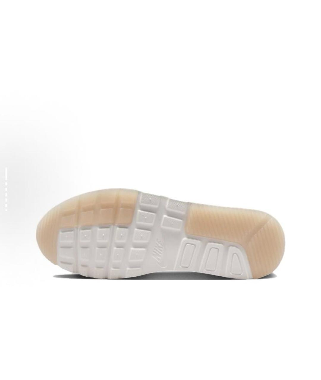 NIKE Бежевые текстильные низкие кроссовки / кеды, фото 5