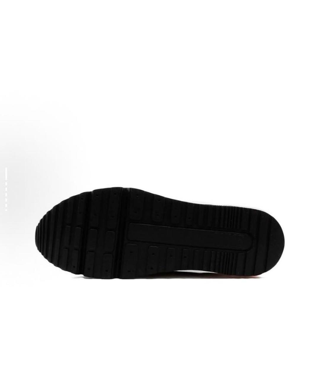 NIKE Белые кожаные низкие кроссовки / кеды, фото 4