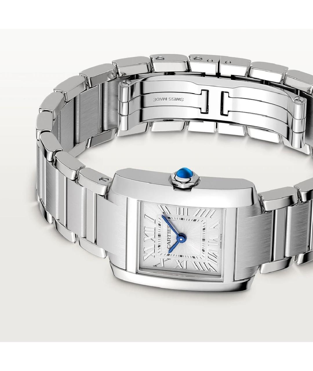 CARTIER Серебряные часы, фото 3