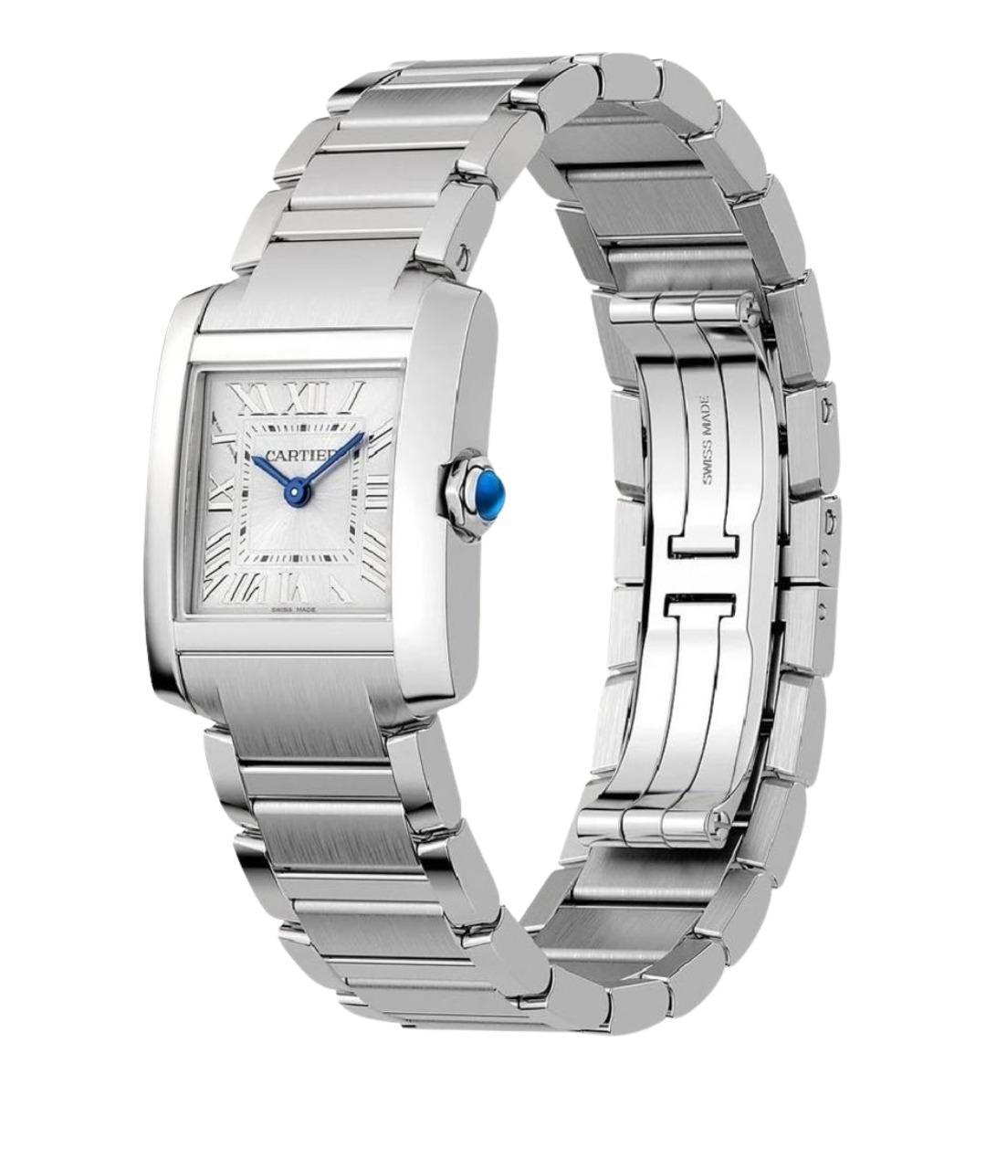 CARTIER Серебряные часы, фото 1