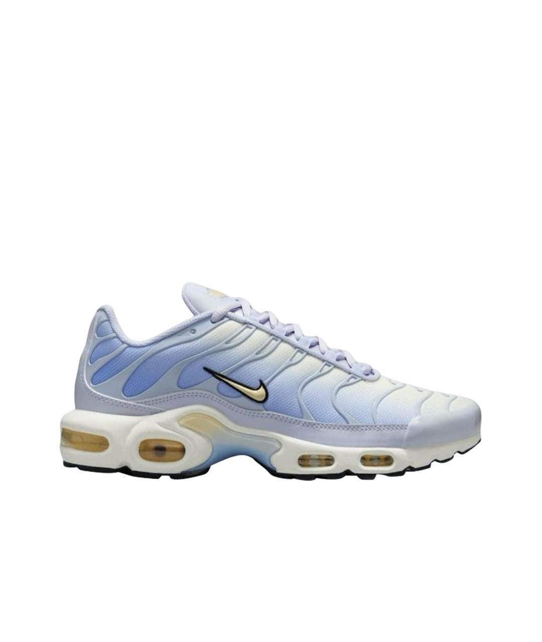 NIKE Голубые текстильные низкие кроссовки / кеды, фото 6