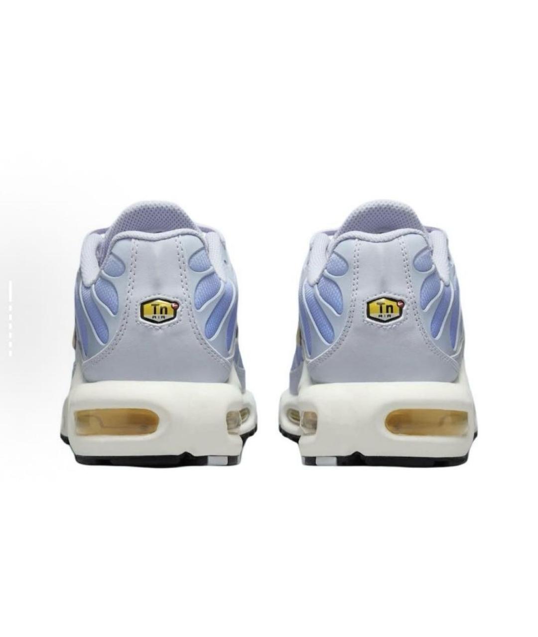 NIKE Голубые текстильные низкие кроссовки / кеды, фото 4