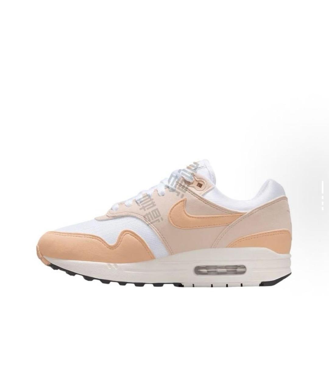 NIKE Бежевые текстильные низкие кроссовки / кеды, фото 2