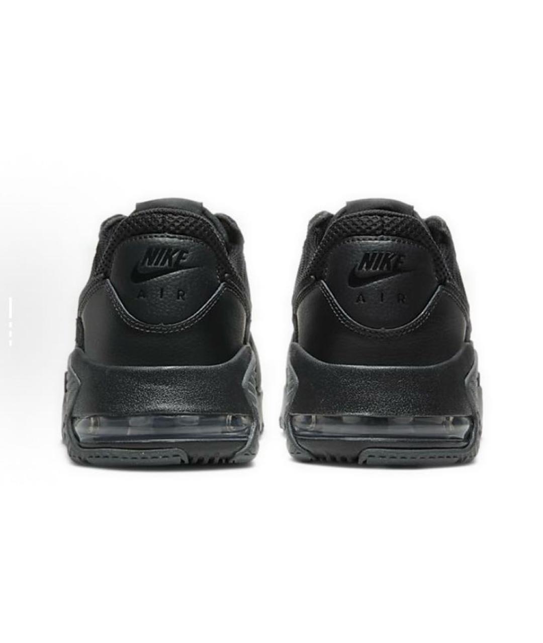 NIKE Черные текстильные низкие кроссовки / кеды, фото 4