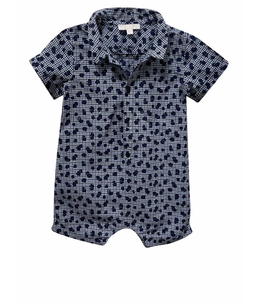 GUCCI KIDS Синий хлопковый боди/ползунок, фото 1