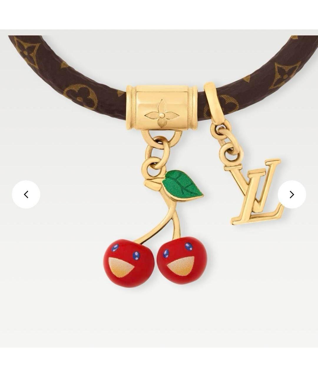 LOUIS VUITTON Коричневый браслет, фото 2