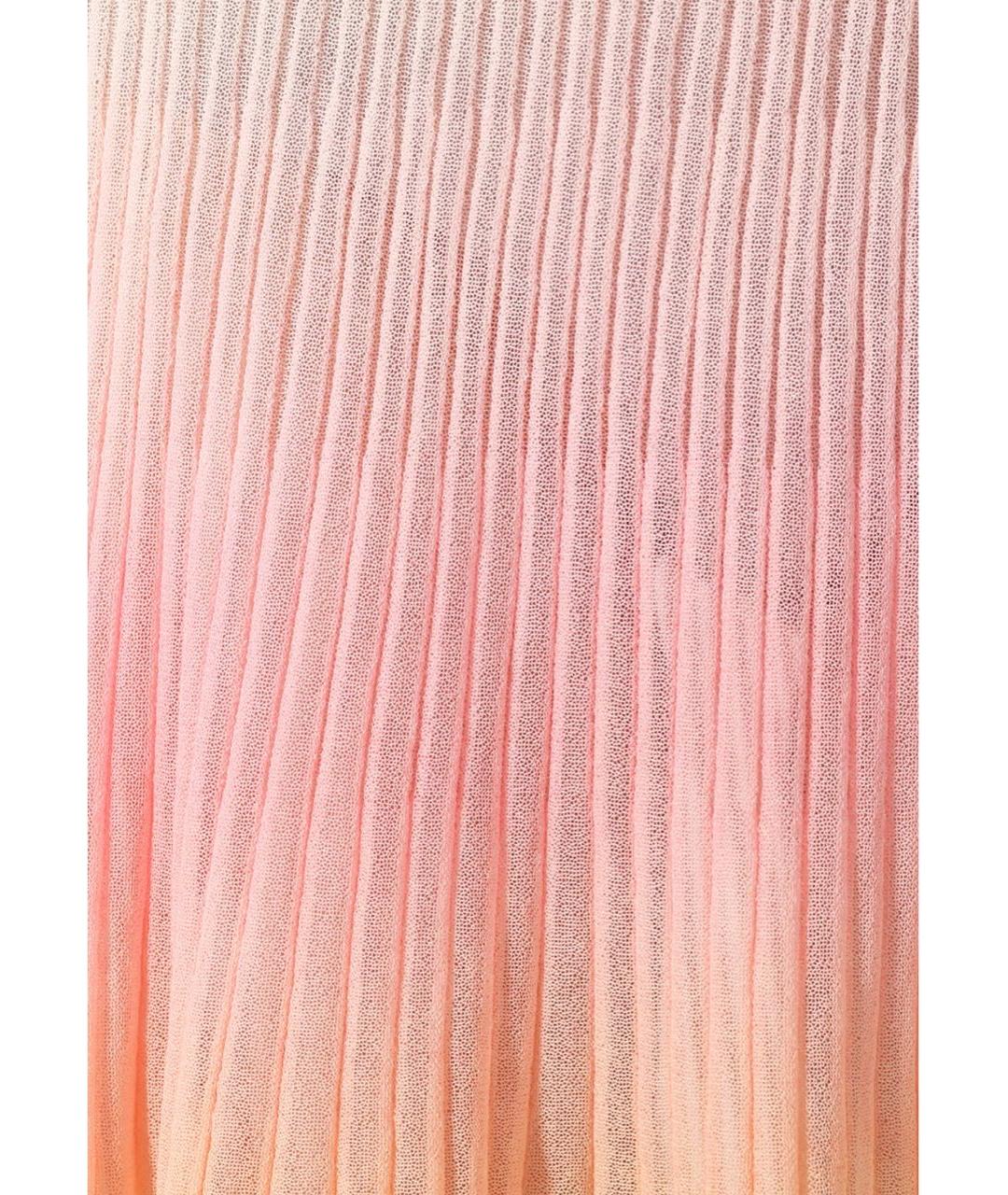 JACQUEMUS Розовая хлопковая юбка мини, фото 3