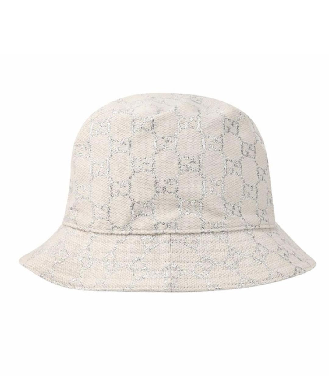 GUCCI Бежевая хлопковая панама, фото 1