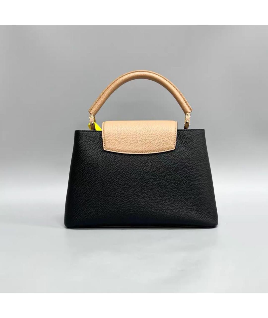 LOUIS VUITTON Черная сумка с короткими ручками, фото 3