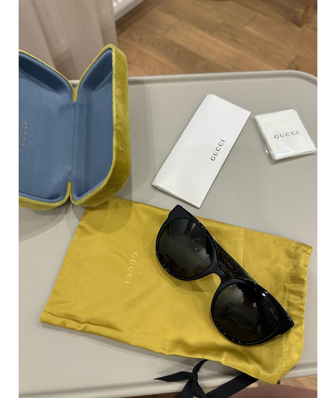 GUCCI Мульти пластиковые солнцезащитные очки, фото 5