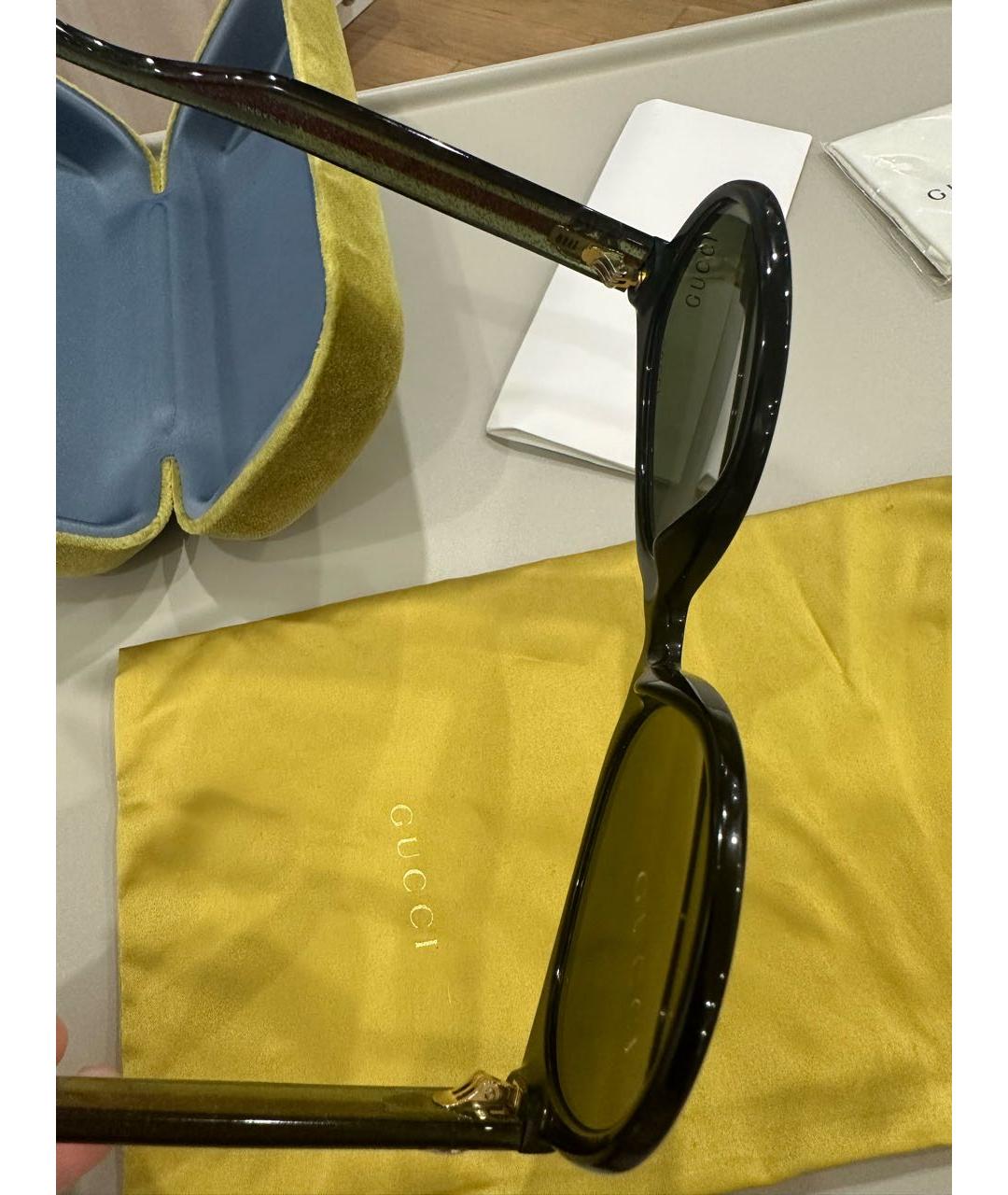 GUCCI Мульти пластиковые солнцезащитные очки, фото 6