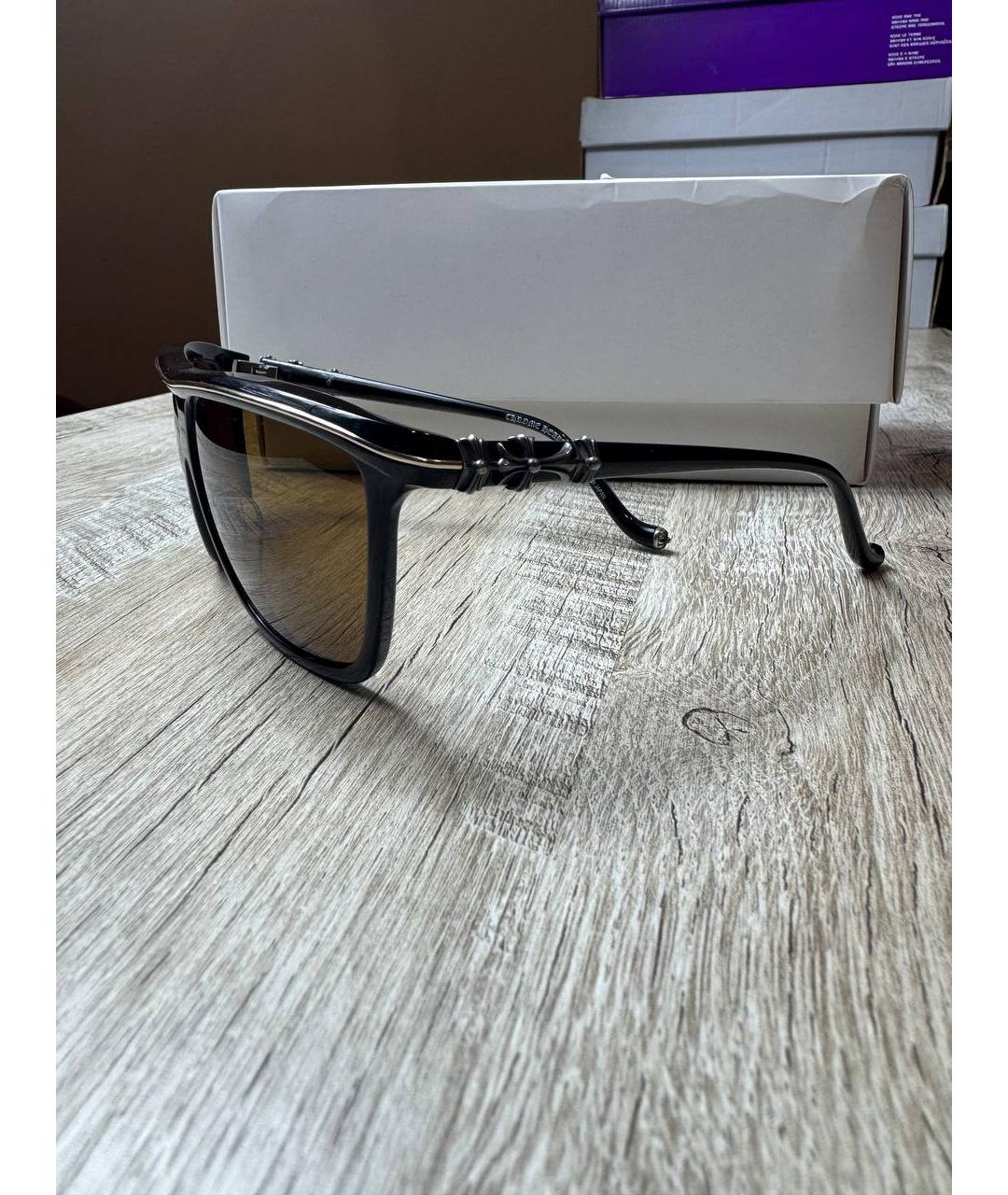 CHROME HEARTS Черные солнцезащитные очки, фото 3
