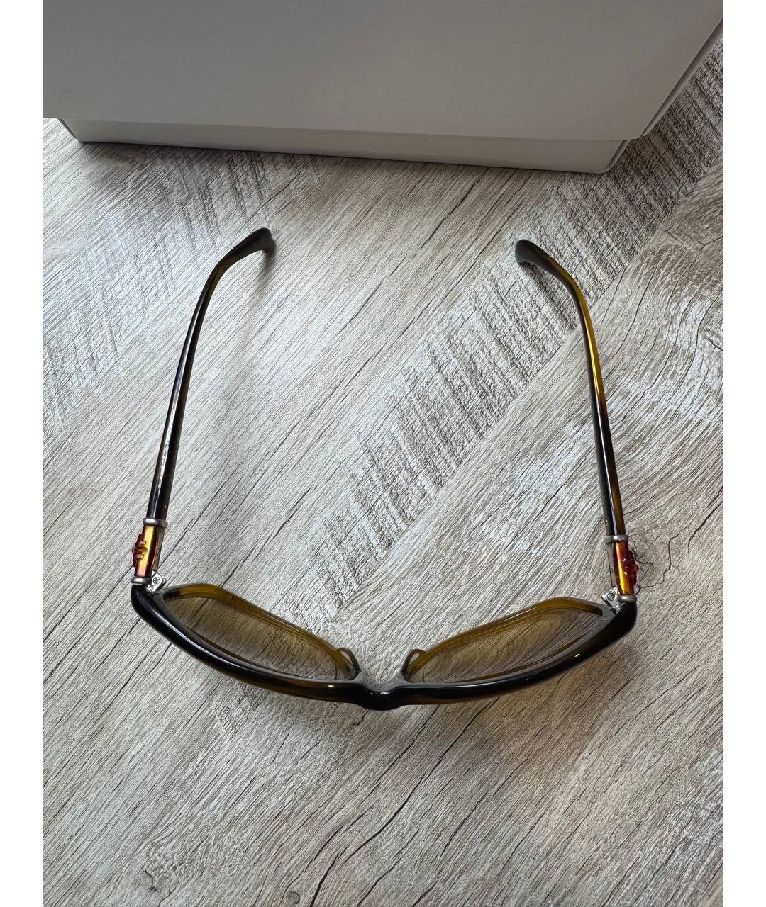 CHROME HEARTS Коричневые солнцезащитные очки, фото 9