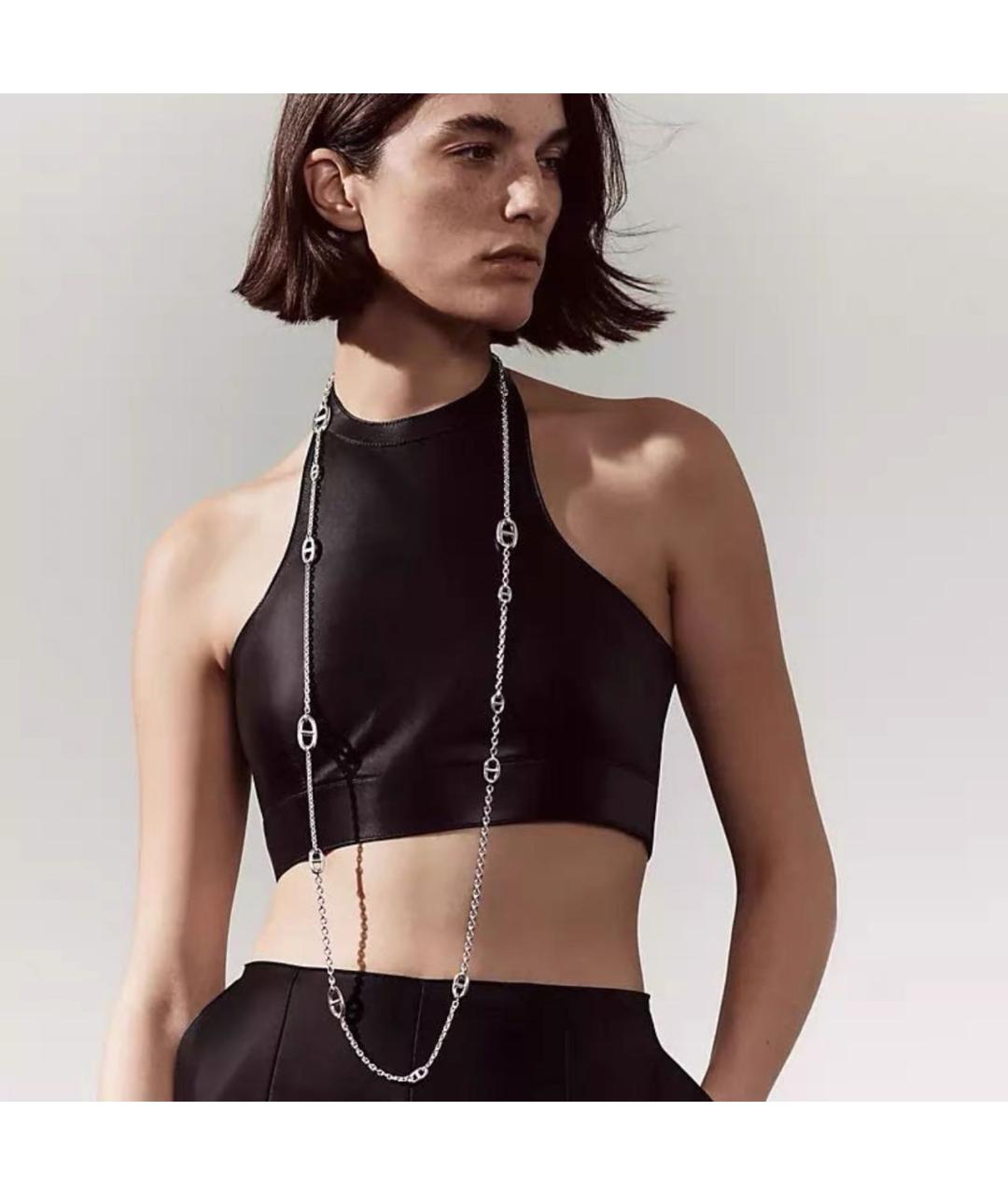 HERMES Серебряная подвеска, фото 6